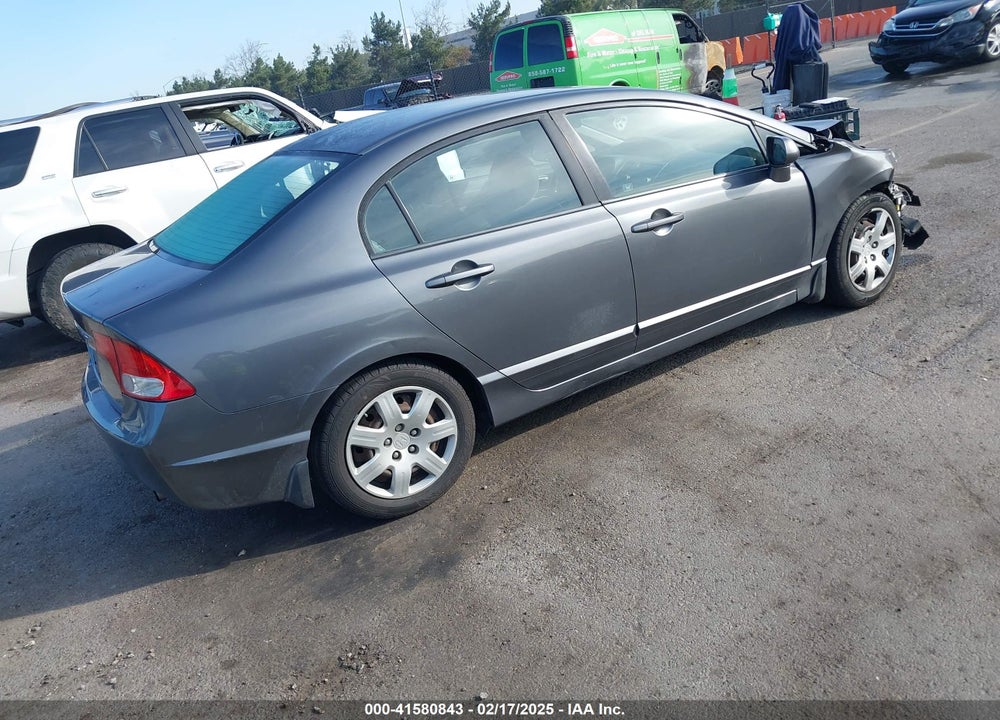 2009 HONDA CIVIC VIN: 2HGFA165X9H356336
