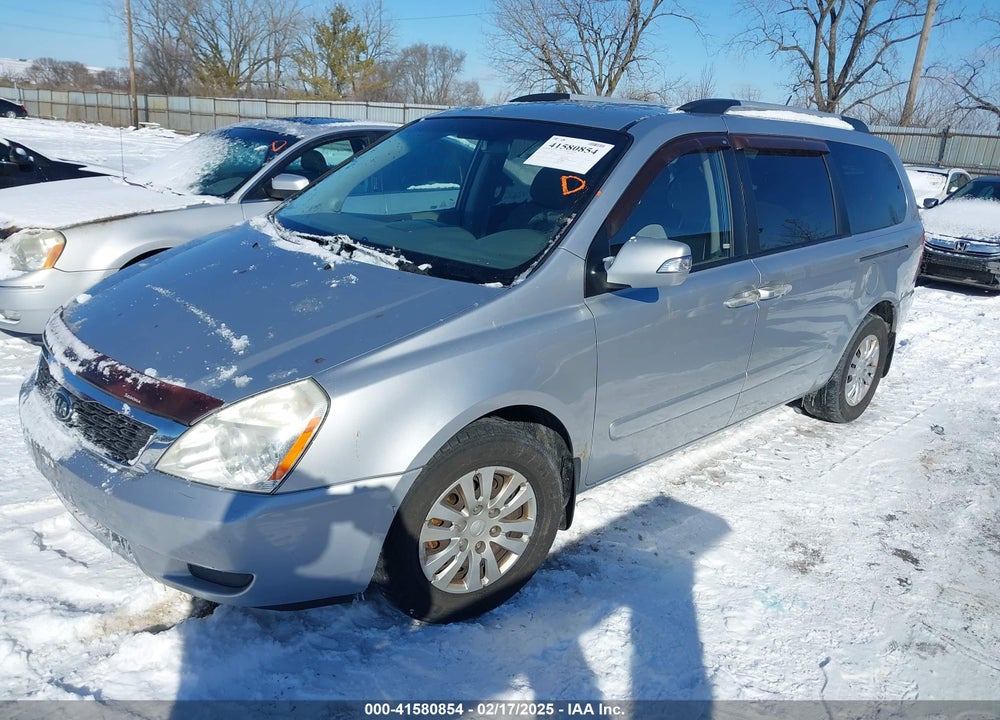 2011 KIA SEDONA LX VIN: KNDMG4C74B6378030