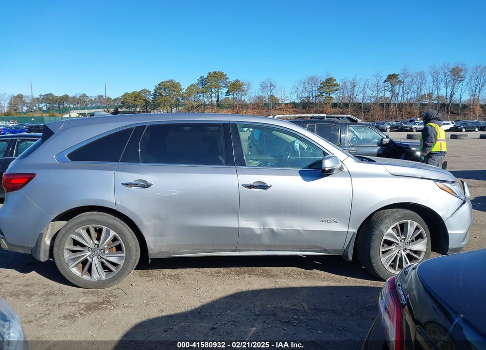 2017 ACURA MDX TECHNOLOGY PACKAGE VIN: 5FRYD4H59HB038465