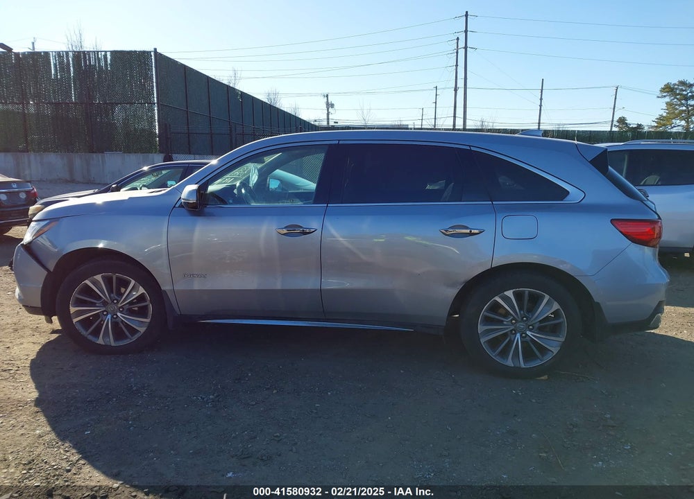 2017 ACURA MDX TECHNOLOGY PACKAGE VIN: 5FRYD4H59HB038465