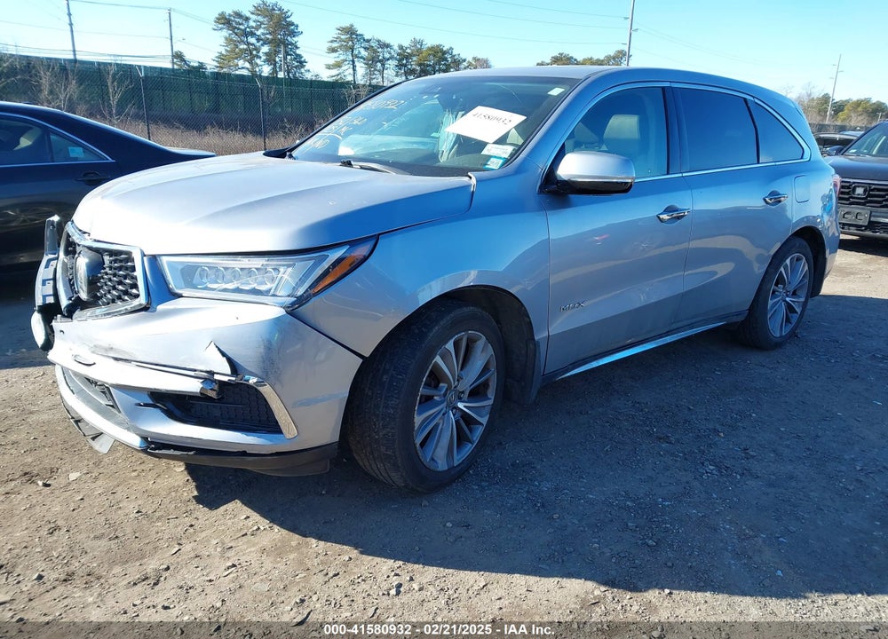 2017 ACURA MDX TECHNOLOGY PACKAGE VIN: 5FRYD4H59HB038465