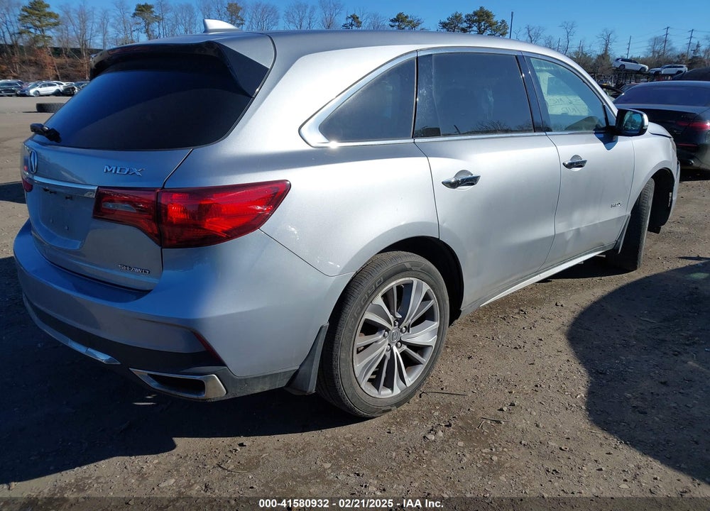 2017 ACURA MDX TECHNOLOGY PACKAGE VIN: 5FRYD4H59HB038465