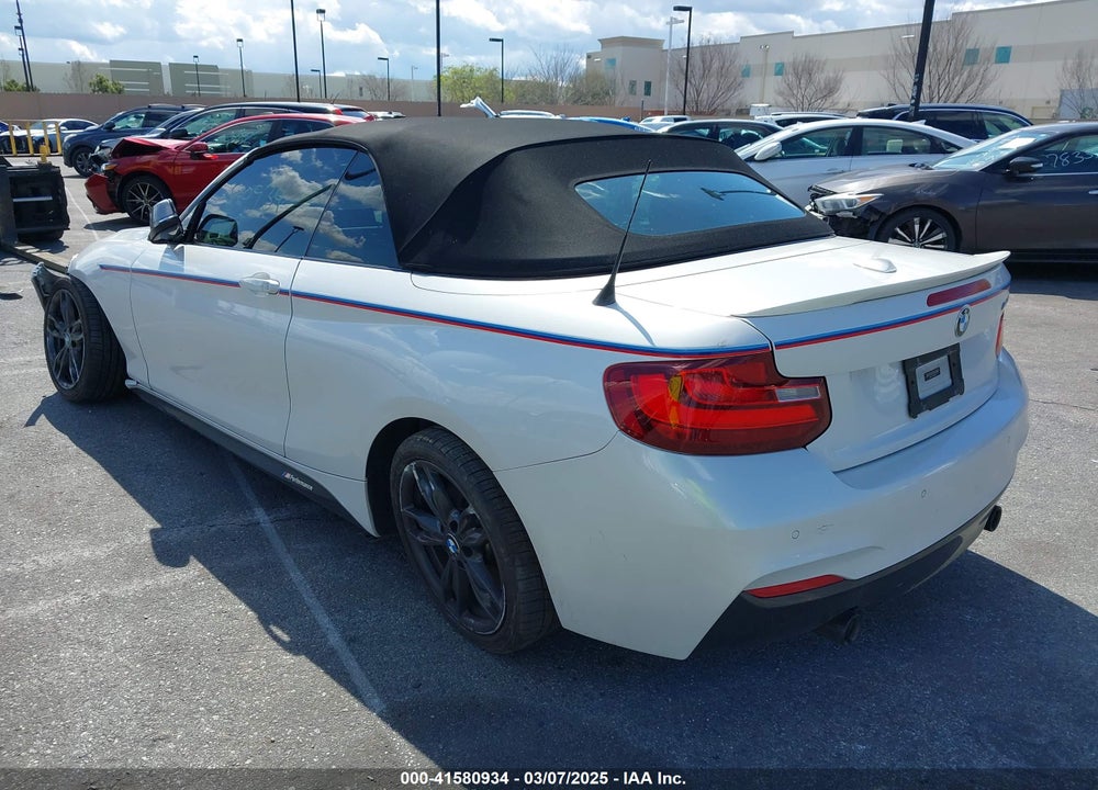 2017 BMW M240I VIN: WBA2L1C37HV666442