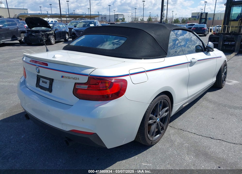 2017 BMW M240I VIN: WBA2L1C37HV666442