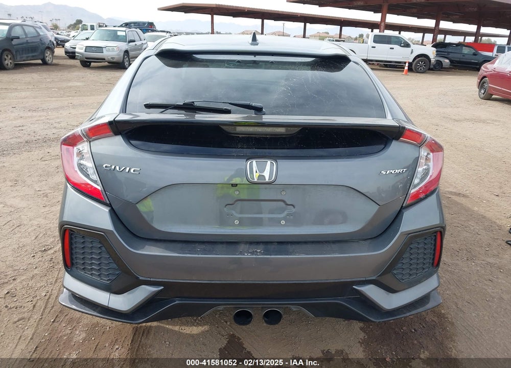 2017 HONDA CIVIC VIN: SHHFK7G41HU213606
