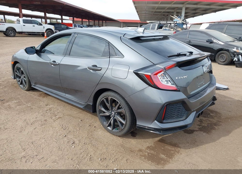 2017 HONDA CIVIC VIN: SHHFK7G41HU213606