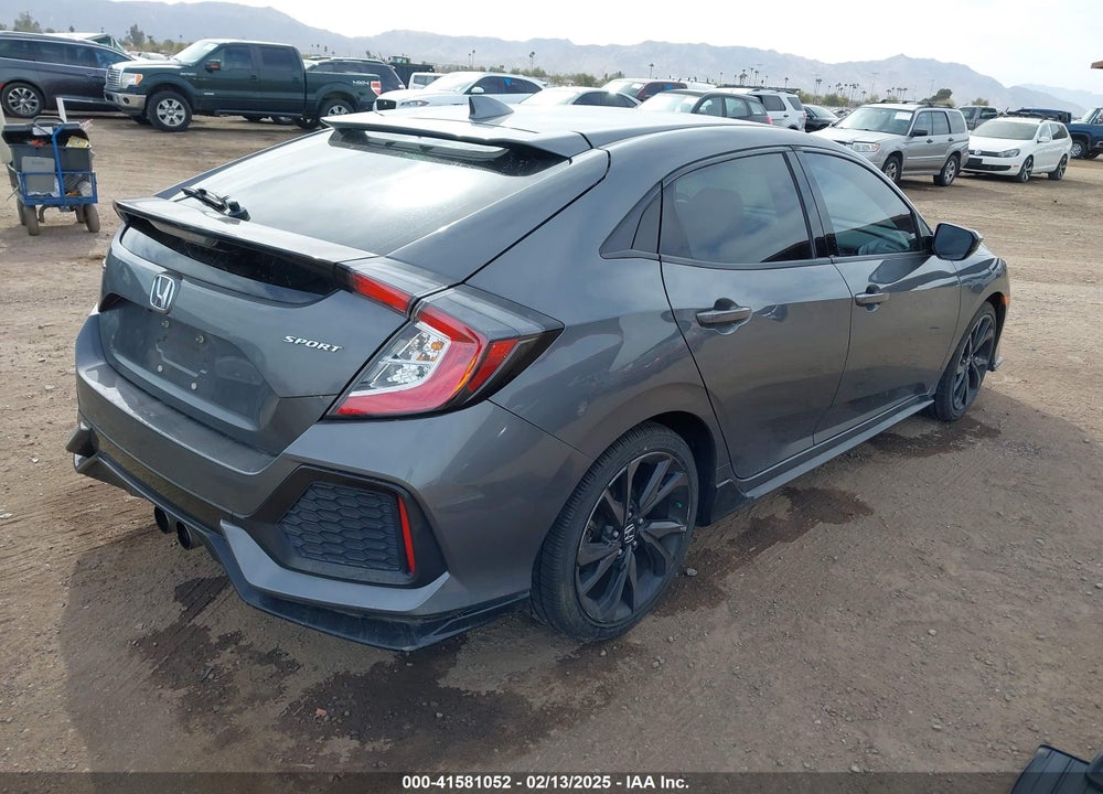 2017 HONDA CIVIC VIN: SHHFK7G41HU213606