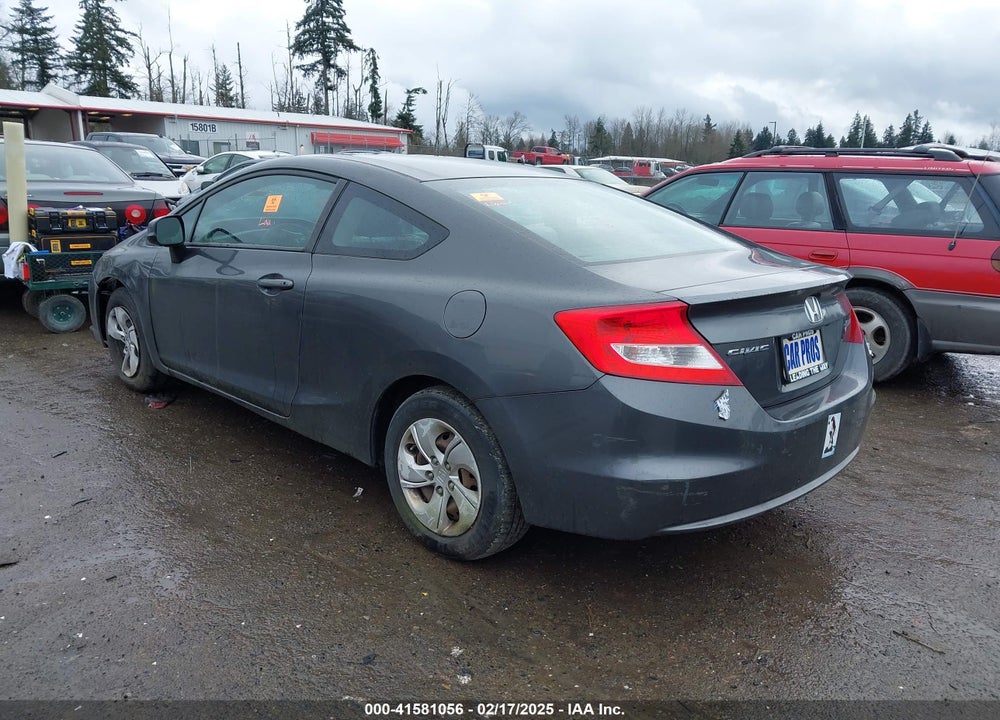 2013 HONDA CIVIC LX VIN: 2HGFG3B50DH526017