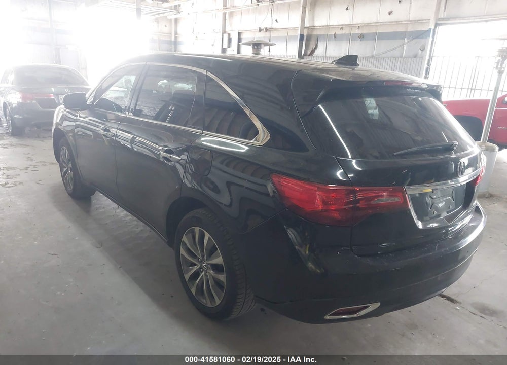 2014 ACURA MDX TECHNOLOGY PACKAGE VIN: 5FRYD4H47EB028973