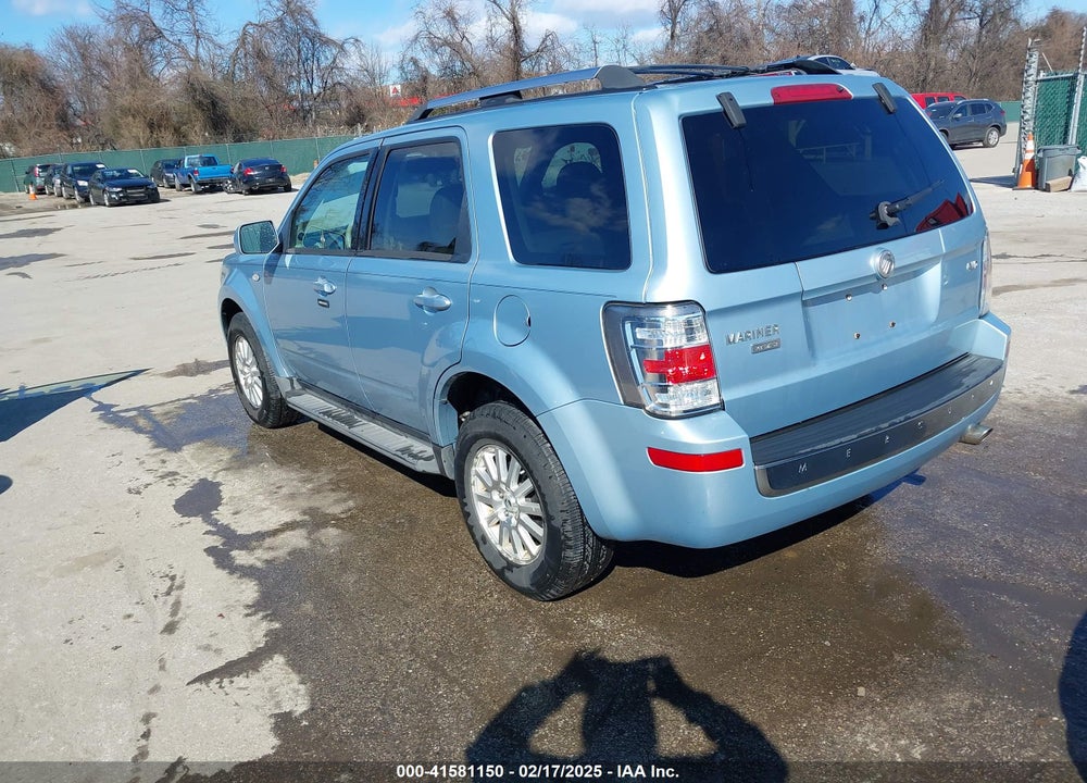 2009 MERCURY MARINER PREMIER V6 VIN: 4M2CU97G49KJ20520