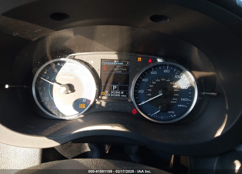 2017 SUBARU CROSSTREK 2.0I LIMITED VIN: JF2GPALC5HH255618