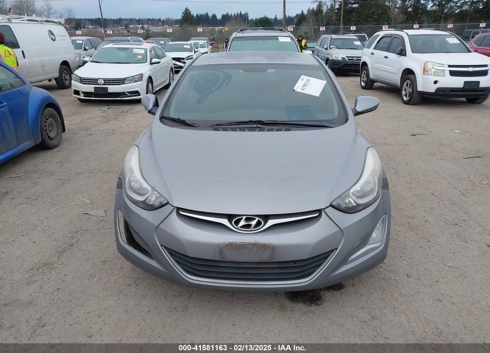 2016 HYUNDAI ELANTRA SE VIN: KMHDH4AE4GU476715