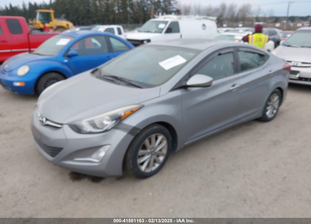 2016 HYUNDAI ELANTRA SE VIN: KMHDH4AE4GU476715