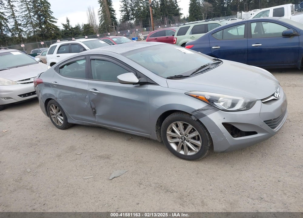 2016 HYUNDAI ELANTRA SE VIN: KMHDH4AE4GU476715