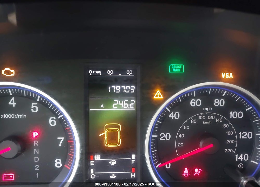 2009 HONDA CR-V LX VIN: 5J6RE48399L015410