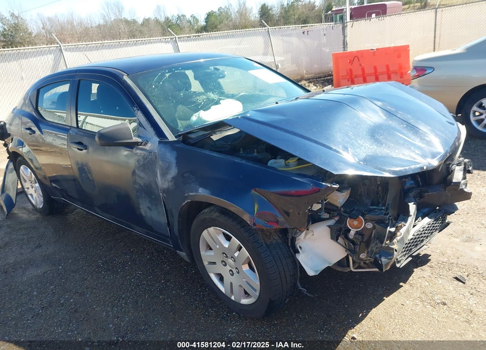 2014 DODGE AVENGER SE VIN: 1C3CDZAB6EN173221
