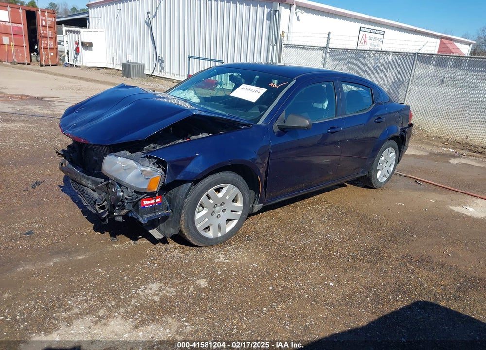 2014 DODGE AVENGER SE VIN: 1C3CDZAB6EN173221