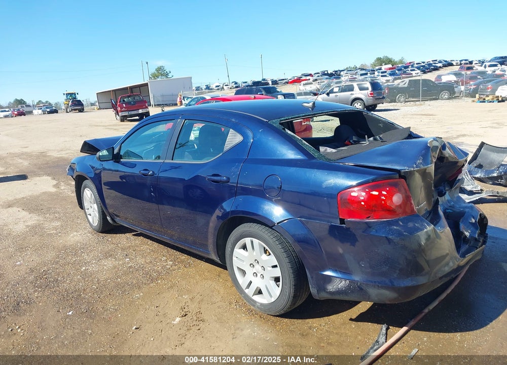2014 DODGE AVENGER SE VIN: 1C3CDZAB6EN173221