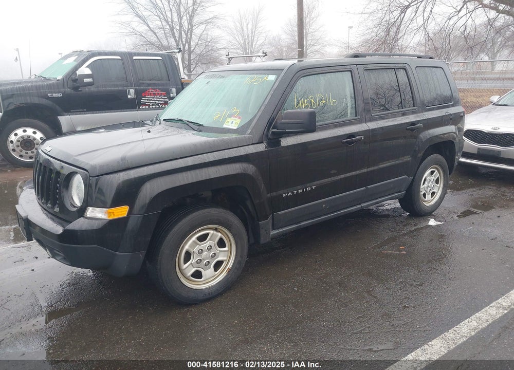 2016 JEEP PATRIOT SPORT VIN: 1C4NJRBB8GD781357