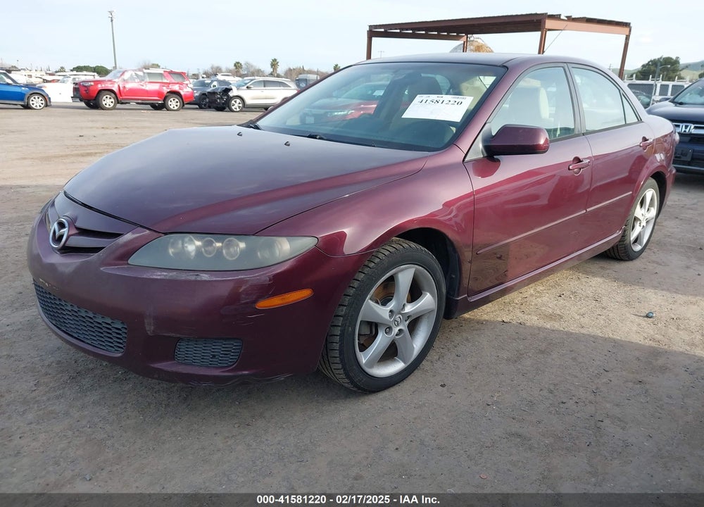 2008 MAZDA MAZDA6 VIN: 1YVHP80C185M16199