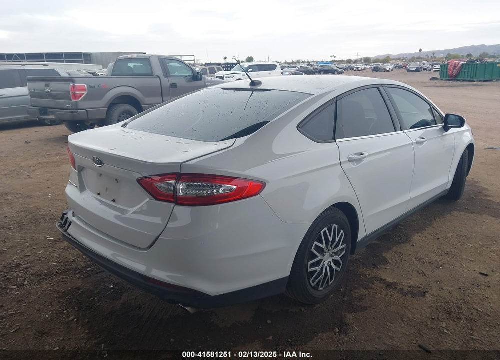 2013 FORD FUSION VIN: 3FA6P0G76DR184414