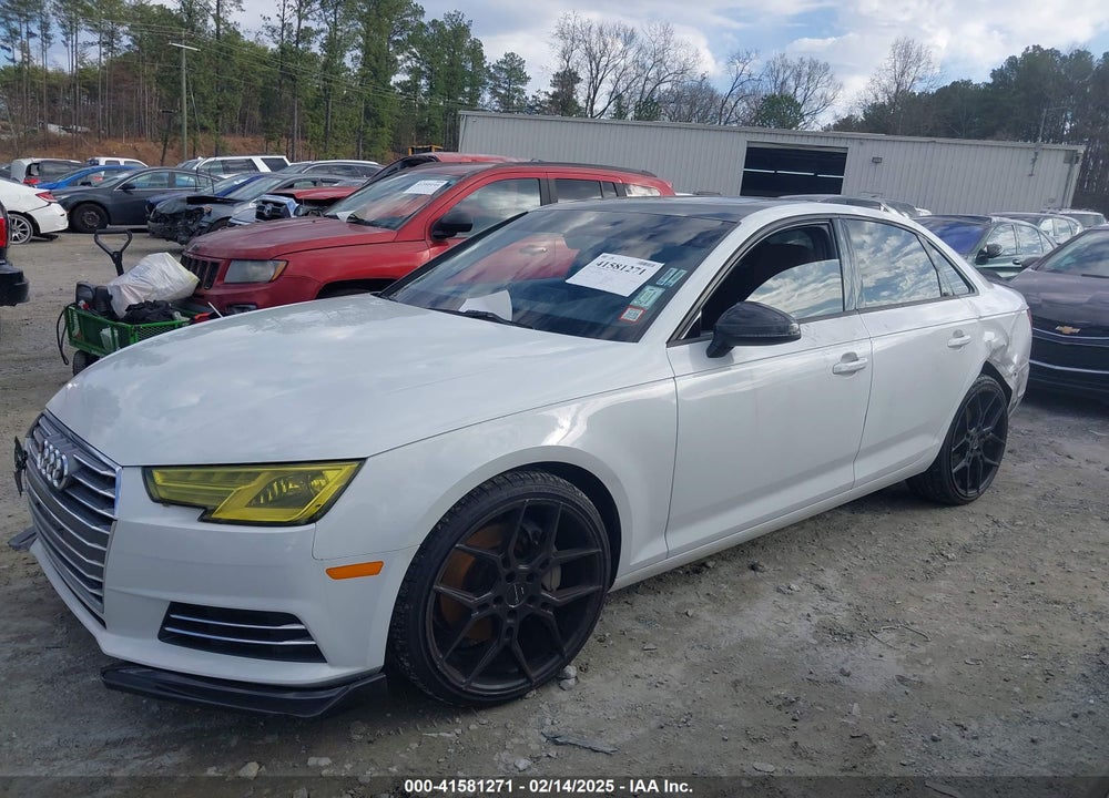 2017 AUDI A4 VIN: WAUANAF4XHN024694