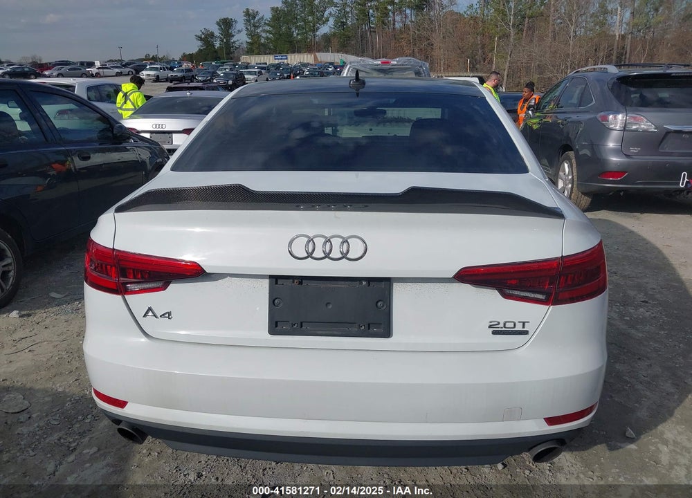 2017 AUDI A4 VIN: WAUANAF4XHN024694