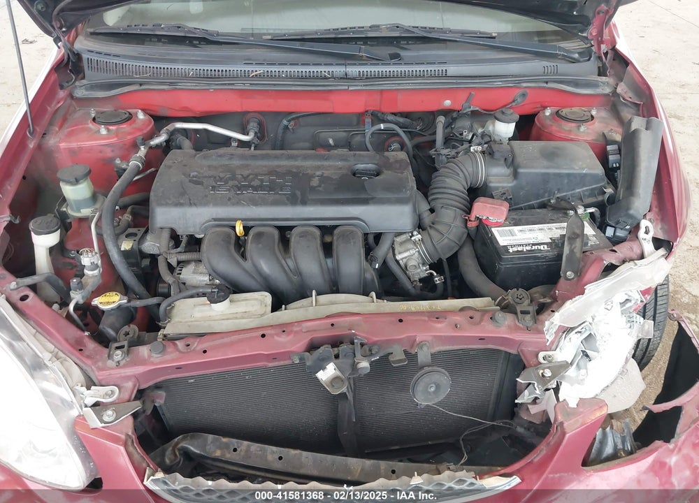 2008 TOYOTA COROLLA CE VIN: 2T1BR32EX8C865228