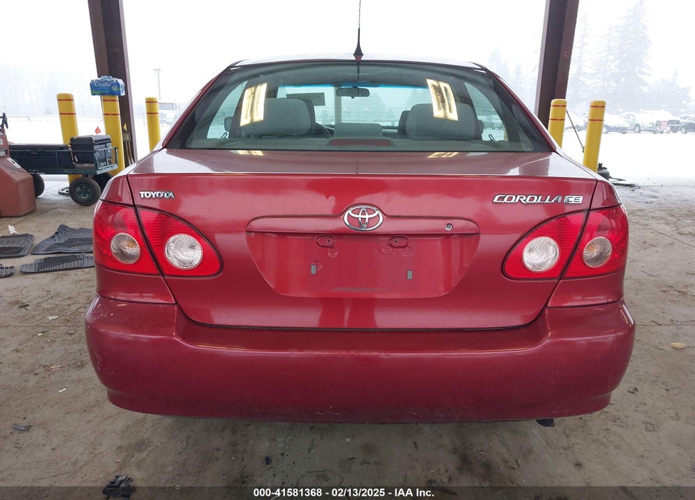 2008 TOYOTA COROLLA CE VIN: 2T1BR32EX8C865228