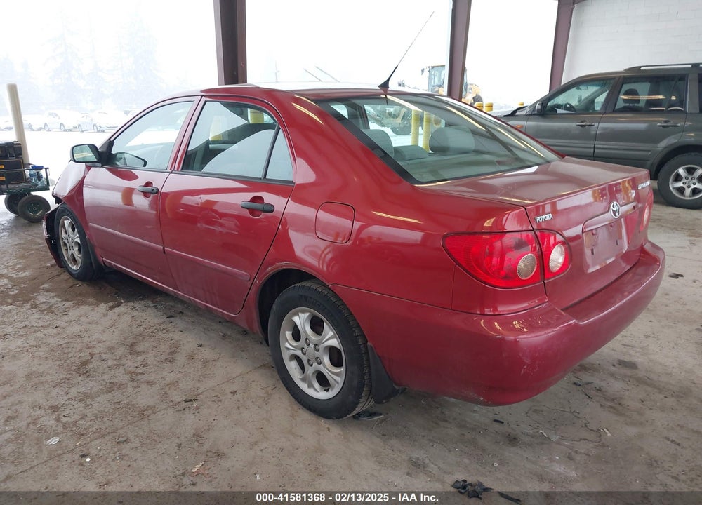 2008 TOYOTA COROLLA CE VIN: 2T1BR32EX8C865228