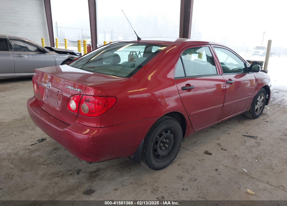 2008 TOYOTA COROLLA CE VIN: 2T1BR32EX8C865228