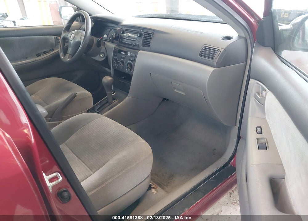 2008 TOYOTA COROLLA CE VIN: 2T1BR32EX8C865228