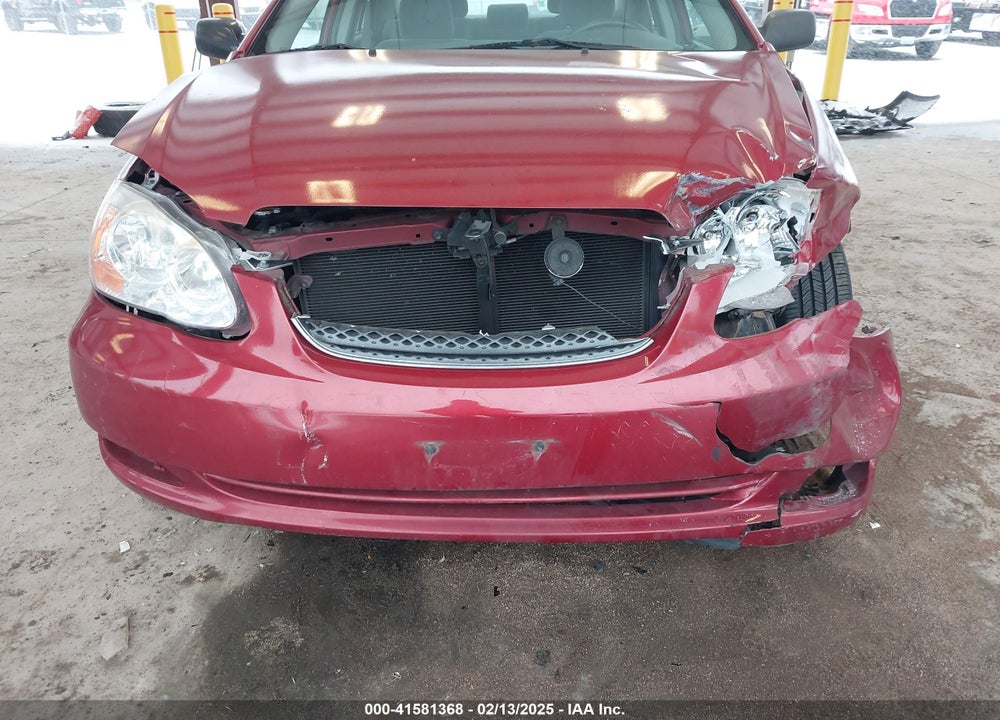 2008 TOYOTA COROLLA CE VIN: 2T1BR32EX8C865228