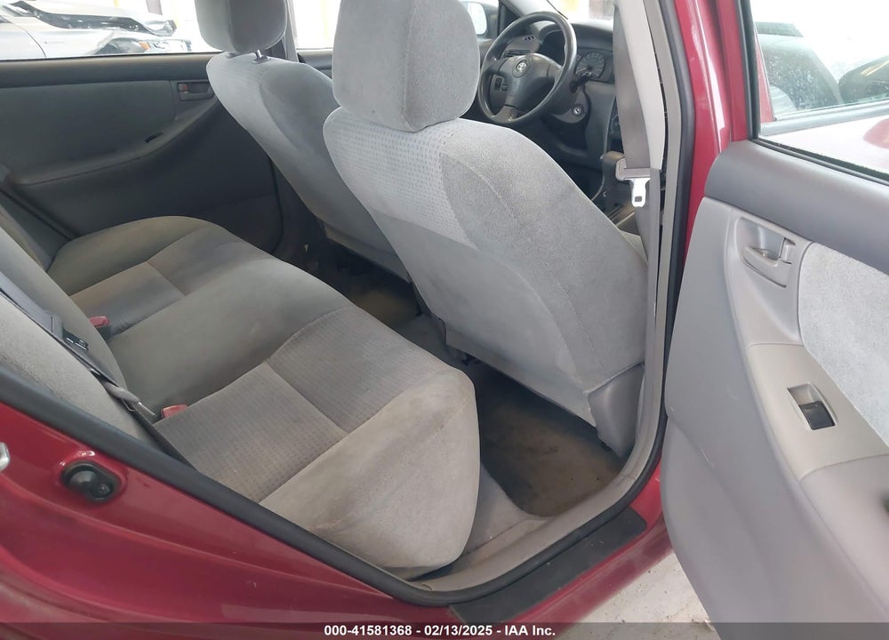 2008 TOYOTA COROLLA CE VIN: 2T1BR32EX8C865228