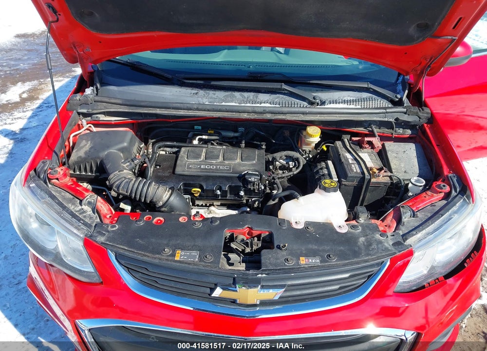 2017 CHEVROLET SONIC PREMIER AUTO VIN: 1G1JF5SB3H4105742
