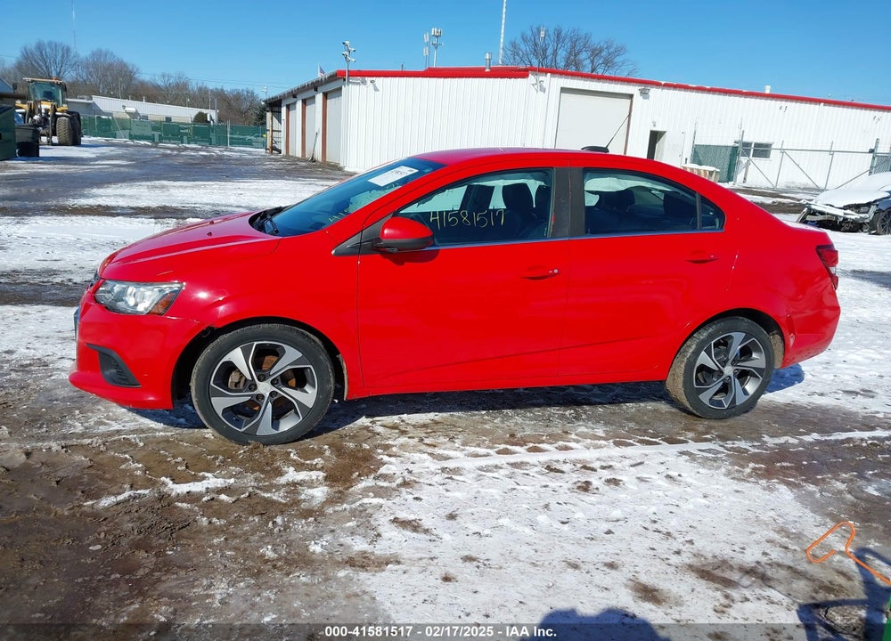 2017 CHEVROLET SONIC PREMIER AUTO VIN: 1G1JF5SB3H4105742