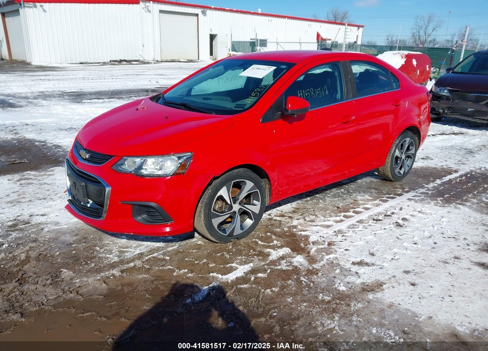 2017 CHEVROLET SONIC PREMIER AUTO VIN: 1G1JF5SB3H4105742