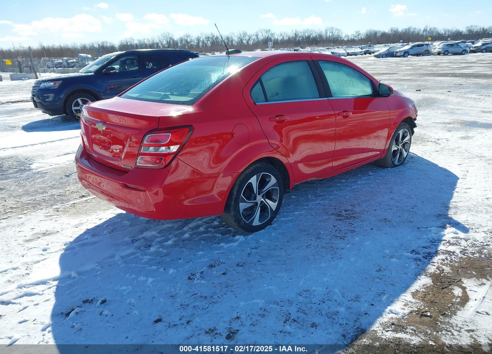 2017 CHEVROLET SONIC PREMIER AUTO VIN: 1G1JF5SB3H4105742