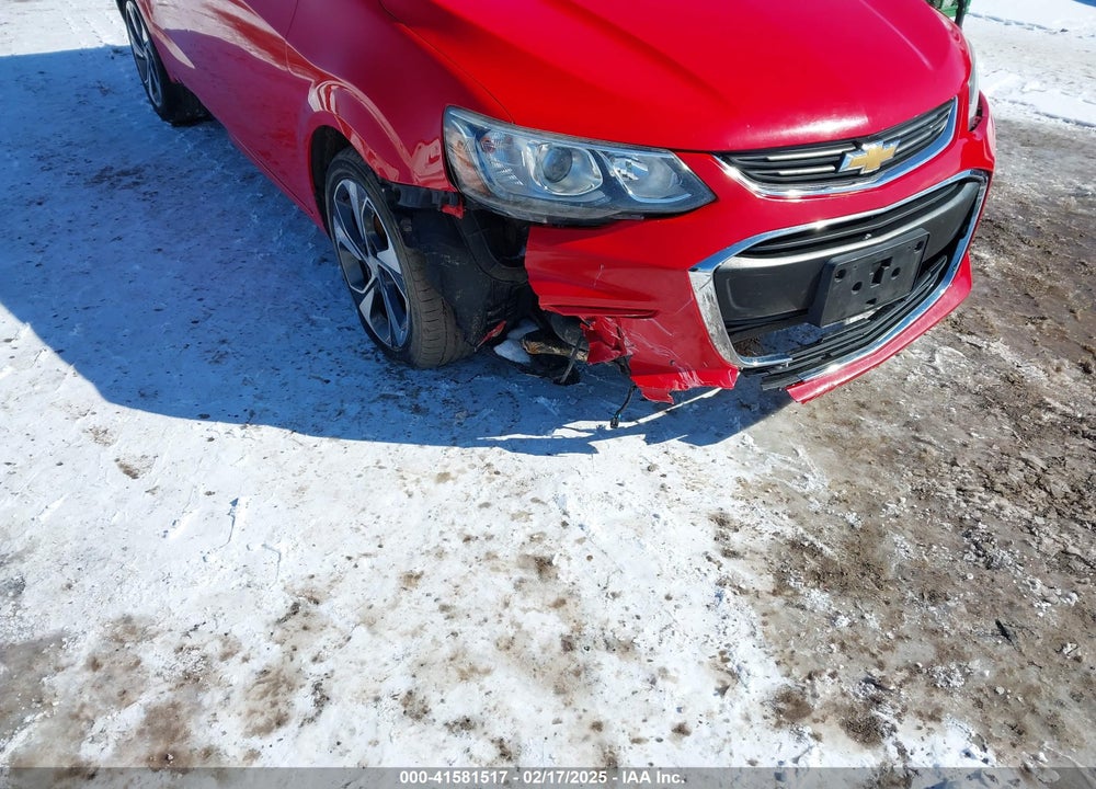 2017 CHEVROLET SONIC PREMIER AUTO VIN: 1G1JF5SB3H4105742