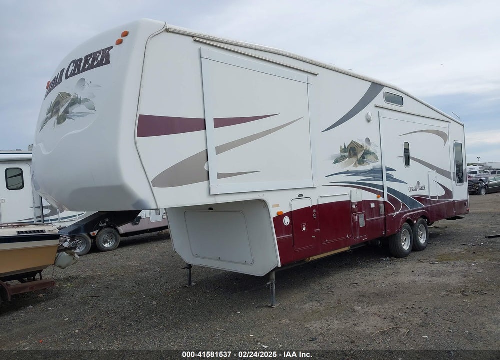 2007 FOREST RIVER CEDAR CREEK VIN: 4X4FCRH287S198945