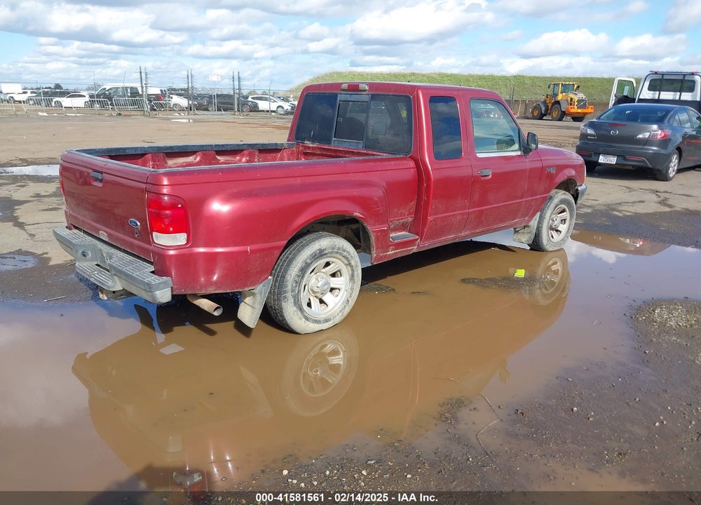 2000 FORD RANGER XL/XLT VIN: 1FTYR14V5YPB96556