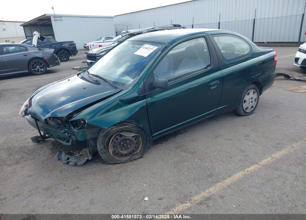 2001 TOYOTA ECHO VIN: JTDAT123610161740