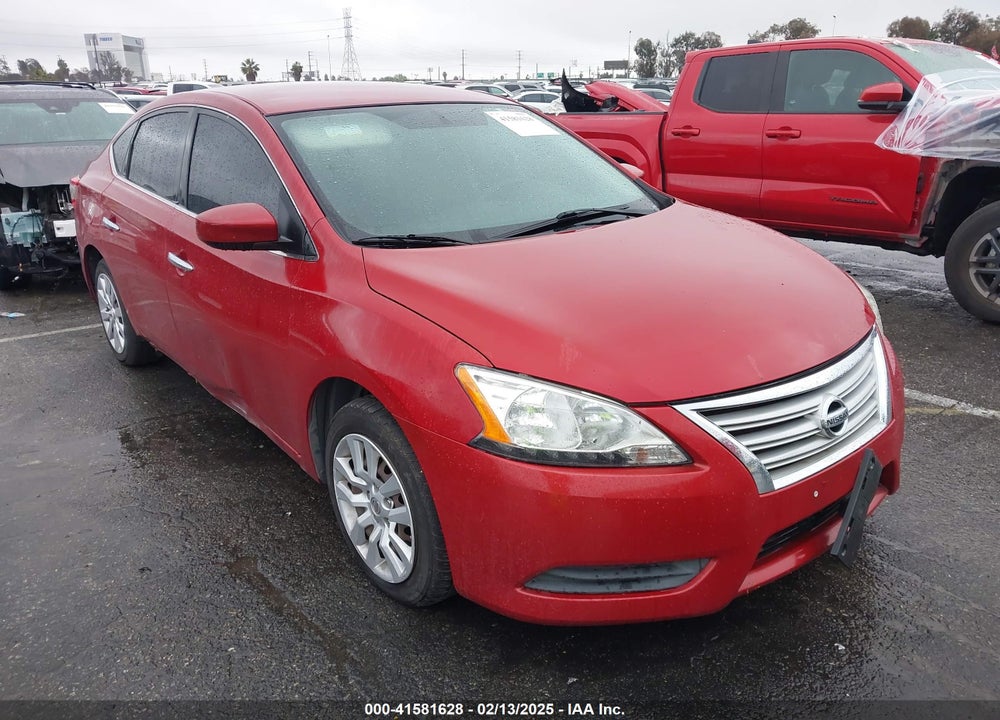 2013 NISSAN SENTRA SV VIN: 3N1AB7AP9DL650802