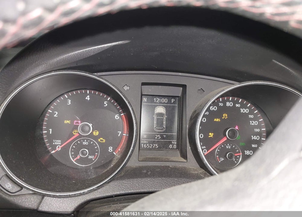 2012 VOLKSWAGEN GTI VIN: WVWFD7AJ7CW231588