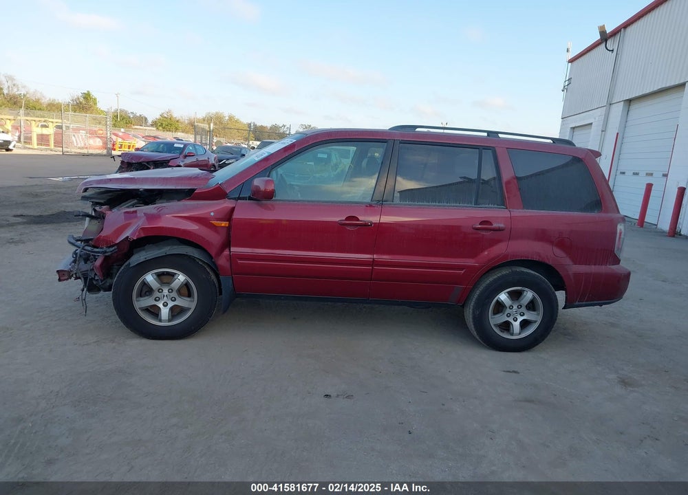 2006 HONDA PILOT EX-L VIN: 5FNYF28726B044736