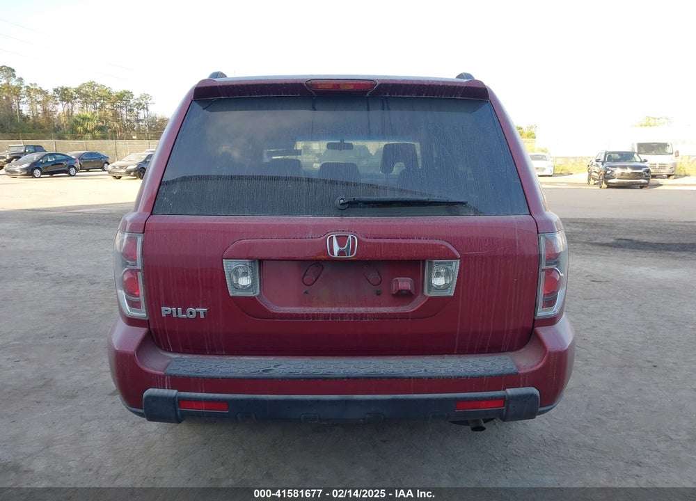 2006 HONDA PILOT EX-L VIN: 5FNYF28726B044736