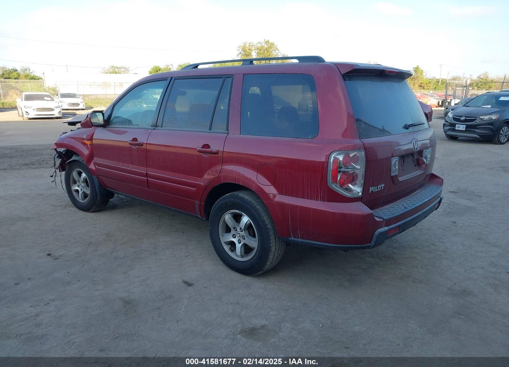 2006 HONDA PILOT EX-L VIN: 5FNYF28726B044736