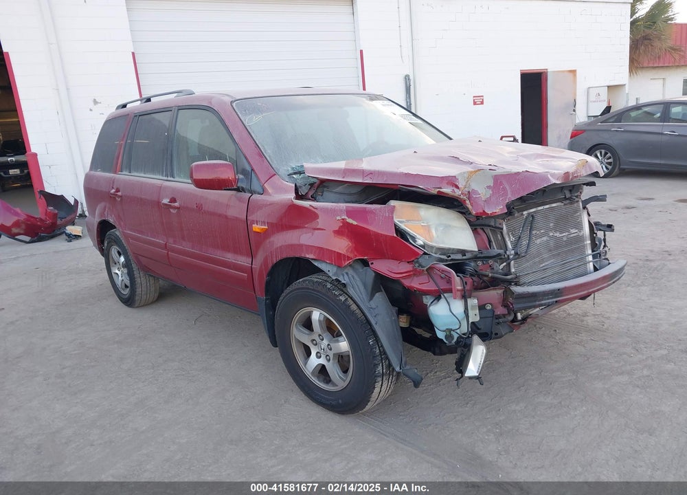 2006 HONDA PILOT EX-L VIN: 5FNYF28726B044736