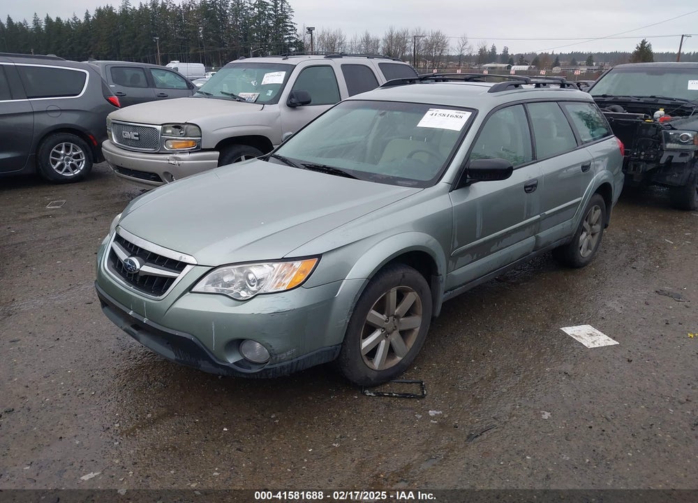 2009 SUBARU OUTBACK VIN: 4S4BP61C697344352