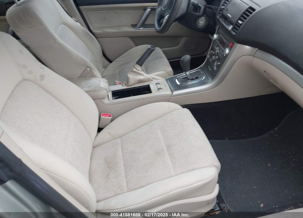 2009 SUBARU OUTBACK VIN: 4S4BP61C697344352